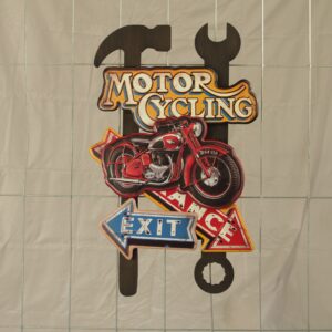 Motorcycling BSA ja työkalut
